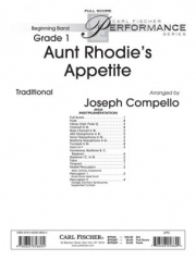 Aunt Rhodie's Appetite（ジョセフ・コペロ編曲)（スコアのみ）