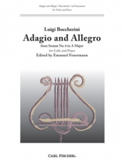 アダージョ＆アレグロ（ルイジ・ザニネーリ)（チェロ+ピアノ）【Adagio and Allegro】