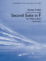 第二組曲・ヘ長調（ホルスト / ロバート・ロングフィールド編曲）（スコアのみ）【Second Suite in F】