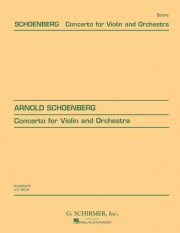 ヴァイオリンとオーケストラのための協奏曲・Op.36（アルノルト・シェーンベルク）（スタディスコア）【Concerto For Violin And Orchestra, Op. 36】