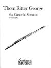 6つのカノン風ソナタ（トム・リッター・ジョージ）（フルート二重奏）【Six Canonic Sonatas】