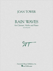レイン・ウェイブス（ジョーン・タワー）　(ミックス二重奏+ピアノ)【Rain Waves】