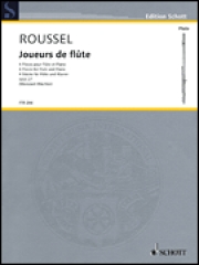 フルートを吹く人たち・Op.27（アルベール・ルーセル）（フルート+ピアノ）【Joueurs de flute - Four Pieces, Op. 27】