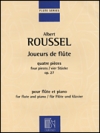 フルートを吹く人たち（アルベール・ルーセル）（フルート+ピアノ）【Joueurs de flute】