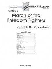 自由の戦士の行進 （キャロル・ブリティン・チェンバース）（フルスコアのみ）【March of the Freedom Fighters】