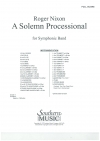 ソルメン・プロセッショナル（ロジャー・ニクソン）（スコアのみ）【Solemn Processional】