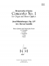 オルガンと金管五重奏のための協奏曲第1番 (金管五重奏)【Concerto No. 1 for Organ and Brass Quintet】