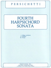 ハープシコード・ソナタ・第4番・Op.151（ヴィンセント・パーシケッティ）（ピアノ）【Fourth Harpsichord Sonata, Opus 151】