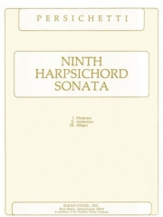 ハープシコード・ソナタ・第9番（ヴィンセント・パーシケッティ）（ピアノ）【Ninth Harpsichord Sonata】