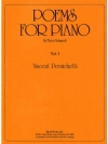 ピアノのためのポエム・Vol.1（ヴィンセント・パーシケッティ）（ピアノ）【Poems for Piano (In Three Volumes) Vol. 1】