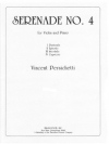 セレナーデ・No.4・Op.28（ヴィンセント・パーシケッティ)（ヴァイオリン+ピアノ）【Serenade No. 4, Opus 28】