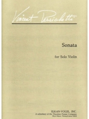 ソナタ・Op.10（ヴィンセント・パーシケッティ)（ヴァイオリン）【Sonata, Opus 10】