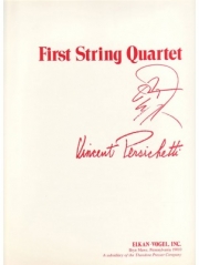 弦楽四重奏・第1番・Op.7（ヴィンセント・パーシケッティ）(弦楽四重奏)【First String Quartet, Opus 7】