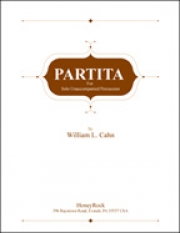 パルティータ（ウィリアム・カーン）（打楽器）【Partita】