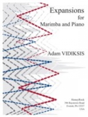 エクスパンション（Adam Vidiksis）（マリンバ+ピアノ）【Expansions for Marimba  and Piano】