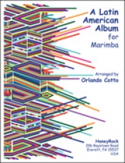 ラテン・アメリカン・アルバム（マリンバ）【Latin American Album for Marimba】