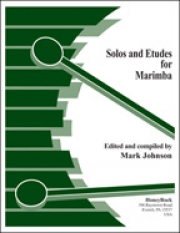 マリンバのためのソロとエチュード（マーク・ジョンソン）（マリンバ）【Solos and Etudes  for Marimba】