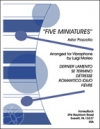 5つの小品（アストル・ピアソラ）（ビブラフォン）【Five Miniatures】