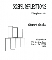 ゴスペル・リフレクション（スチュアート・サックス）（ビブラフォン）【Gospel Reflections】