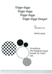 . . . ディガ・ディガ・ディーゴ（デビッド・ジャーヴィス）（打楽器二重奏）【. . . Digga-digga Deegot】