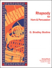 ラプソディー（G. Bradley Bodine）(フルート+打楽器)【Rhapsody for French Horn and Percussion】