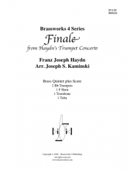 ハイドンのトランペット協奏曲よりフィナーレ (金管五重奏)【Finale from Haydn's Trumpet concerto】