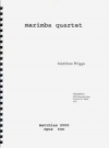 マリンバ四重奏曲 （マシュー・ブリッグス）（マリンバ四重奏）【Marimba Quartet】