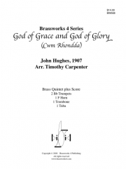 恵みの神と栄光の神 (金管五重奏)【God of Grace and God of Glory】