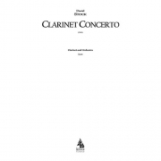 クラリネット協奏曲（デイヴィッド・ストック）（クラリネット）【Clarinet Concerto】