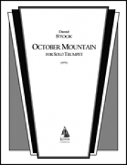 オクトーバー・マウンテン（デイヴィッド・ストック）（トランペット）【October Mountain】