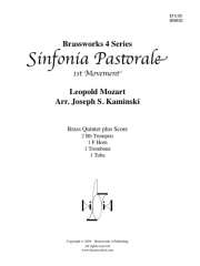 シンフォニア・パストラーレ・Mvt.1 (金管五重奏)【Sinfonia Pastorale, Mvt 1】