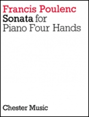 ピアノ・ソナタ（フランシス・プーランク ）（ピアノ二重奏）【Sonata For Piano 4 Hands】