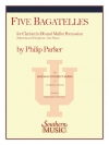 5つのバガテル（フィリップ・パーカー）(ミックス二重奏)【Five Bagatelles】