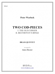 ２コッド・ピース (金管五重奏)【2 Cod Pieces】