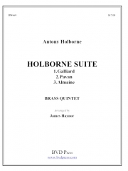 ホルボーン組曲 (金管五重奏)【Holborne Suite】