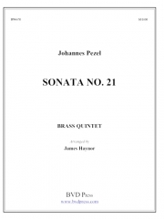ソナタ第21番 (金管五重奏)【Sonata 21】