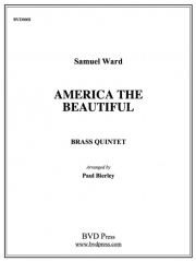 アメリカ・ザ・ビューティフル (金管五重奏)【America the Beautiful】