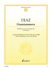 グァンタナメラ（ホセ・フェルナンデス・ディアス）（アルトサックス+ピアノ）【Guantanamera】