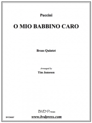 私のお父さん (金管五重奏)【O Mio Babbino Caro】