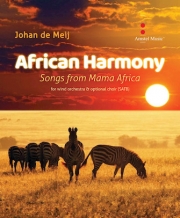 アフリカン・ハーモニー（ヨハン・デ・メイ）（ボーカル（コーラス：ソプラノ・アルト・テナー・バス）フィーチャー）（スコアのみ）【African Harmony – Songs From Mama Africa】