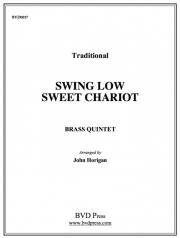 静かに揺れよ、愛しの荷車 (金管五重奏)【Swing Low, Sweet Chariot】