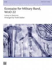 エコセーズ・WoO 22（ベートーベン）（スコアのみ）【Ecossaise for Military Band, WoO 22】