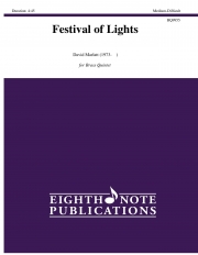 光の祭典（デイヴィッド・マーラット） (金管五重奏)【Festival of Lights】