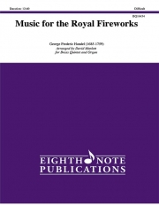 王宮の花火の音楽（デイヴィッド・マーラット編曲） (金管五重奏+オルガン)【Music for the Royal Fireworks】