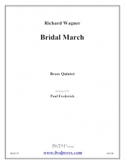 結婚行進曲 (金管五重奏)【Bridal March】