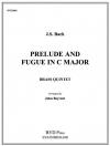 前奏曲とフーガ・ハ長調 (金管五重奏)【Prelude and Fugue in C major】