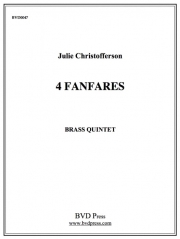 4つのファンファーレ (金管五重奏)【4 Fanfares】
