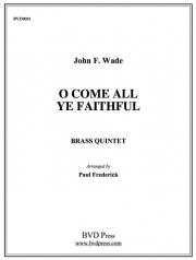 神のみ子は今宵しも (金管五重奏)【O Come All Ye Faithful】