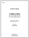 2つの前奏曲 (金管五重奏)【2 Preludes】