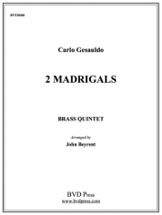 2つのマドリガル (金管五重奏)【2 Madrigals】